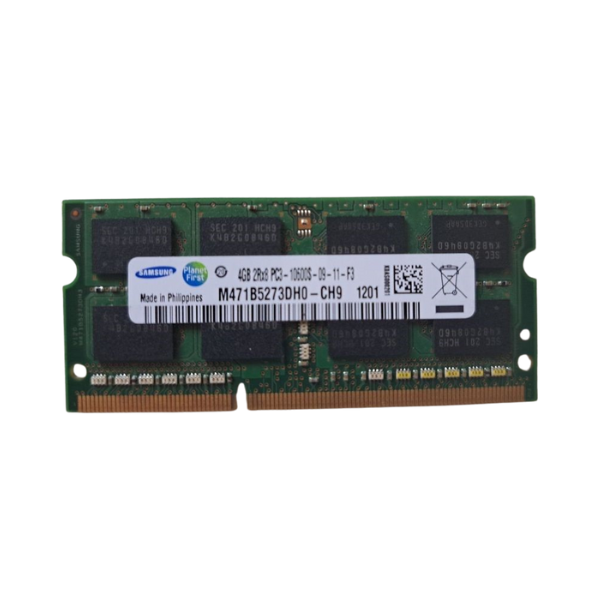 ذاكرة الوصول العشوائي سامسونج الأصلي 4GB 2Rx8 DDR3 (10600s-09-11-F3)